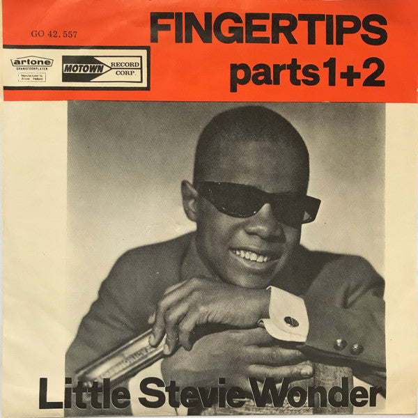 Stevie Wonder : Fingertips (7", Single)