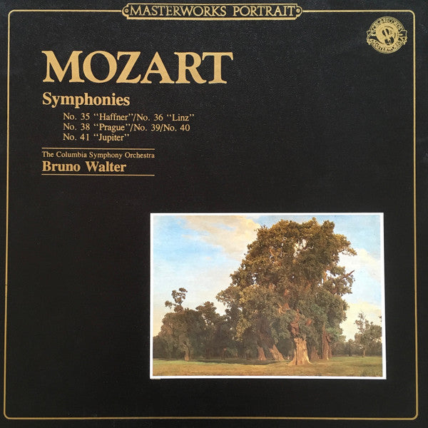 Wolfgang Amadeus Mozart - Columbia Symphony Orchestra, Bruno Walter : The Last Six Symphonies (3xLP, RM + Box, Comp, RE)