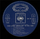 Frank Sinatra : Greatest Hits (The Early Years) (LP, Comp, RE)