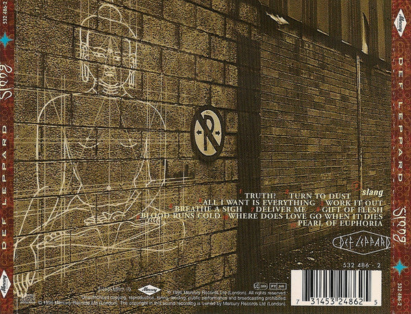 Def Leppard : Slang (CD, Album)