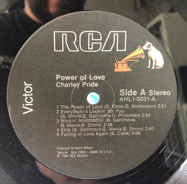 Charley Pride : Power Of Love (LP, Album)