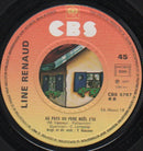 Line Renaud : L'Homme Qui Voulait Voler / Au Pays Du Père Noël (7", Single)