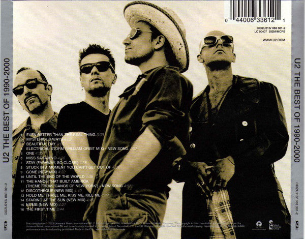 U2 : The Best Of 1990-2000 (CD, Comp, RM)