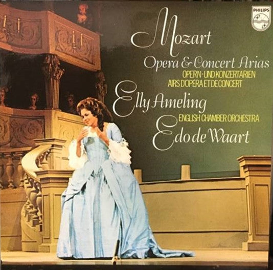 Wolfgang Amadeus Mozart - Elly Ameling, English Chamber Orchestra, Edo de Waart : Opera & Concert Arias (LP)