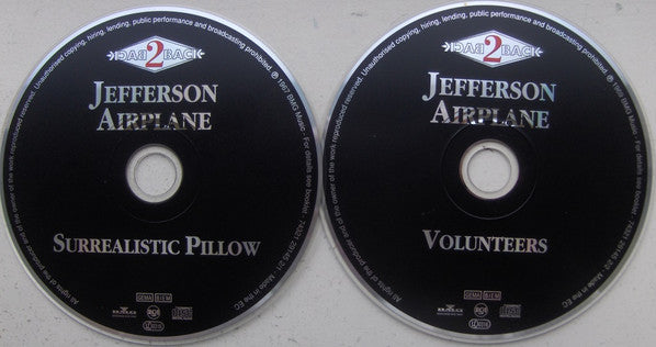 Jefferson Airplane : Surrealistic Pillow / Volunteers (2xCD, Comp)