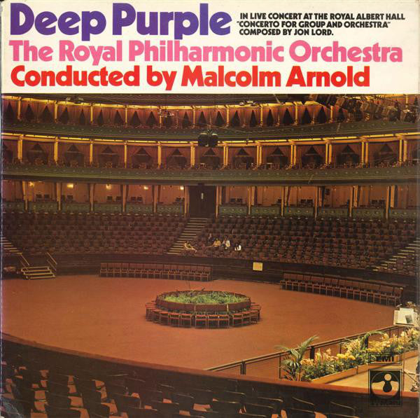 Deep Purple & The Royal Philharmonic Orchestra, Malcolm Arnold : Concerto For Group And Orchestra (LP, Album, Gat)