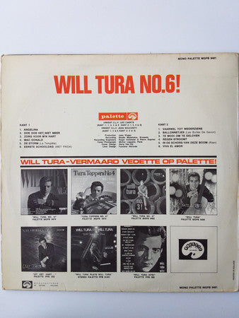 Will Tura : Will Tura No. 6! (LP, Album, Mono)