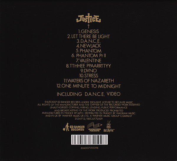 Justice - † (Cross) (CD Tweedehands) - Discords.nl