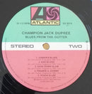 Champion Jack Dupree : Blues From The Gutter  (LP, Album, RE)