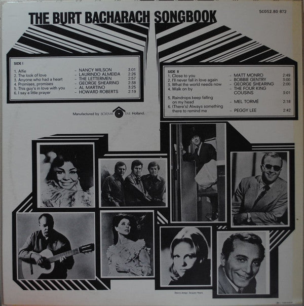 Burt Bacharach : The Burt Bacharach Songbook (LP, Comp)