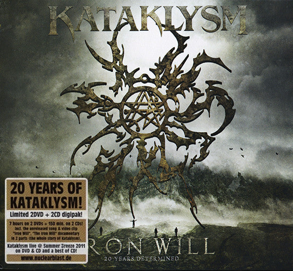 Kataklysm : Iron Will (20 Years Determined) (2xDVD-V, PAL + CD, Album + CD, Comp + Ltd, Dig)