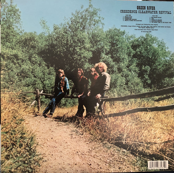 Creedence Clearwater Revival : Green River (LP, Album, RE)