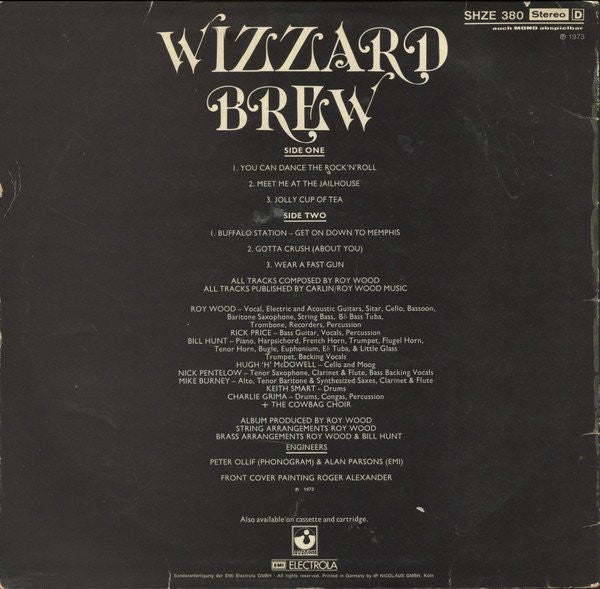 Wizzard (2) : Wizzard Brew (LP, Album)