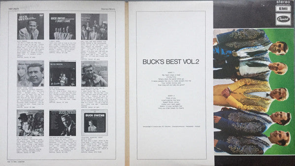 Buck Owens And His Buckaroos : Buck's Best Vol.2 (LP, Comp, Gat)