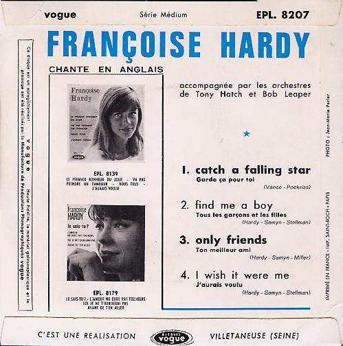 Françoise Hardy : En Anglais (7", EP)