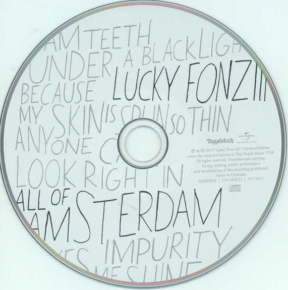 Lucky Fonz III : All Of Amsterdam (CD, Album)