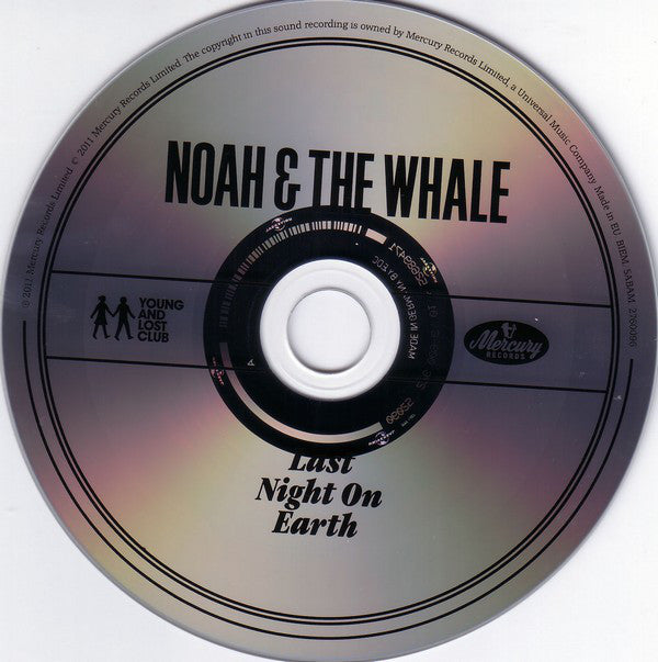Noah And The Whale : Last Night On Earth (CD, Album)