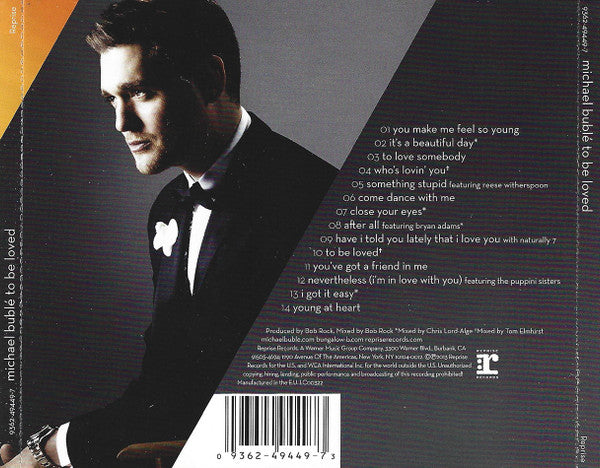 Michael Bublé : To Be Loved (CD, Album)