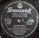 Brenda Lee : Too Many Rivers (LP, Album, Mono)