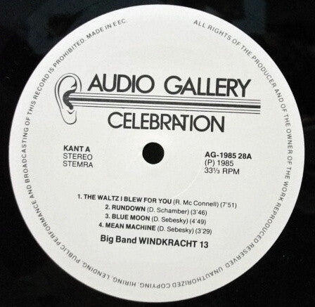 Various : Audio Gallery Celebration 1980 - 1985 (LP, Comp)