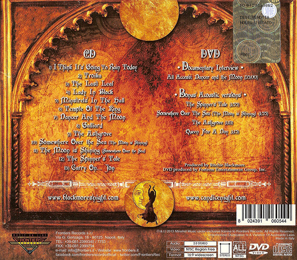 Blackmore's Night : Dancer And The Moon (CD, Album + DVD-V, NTSC, All + Dlx, Dig)