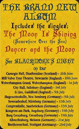 Blackmore's Night : Dancer And The Moon (CD, Album + DVD-V, NTSC, All + Dlx, Dig)