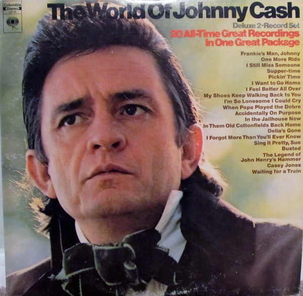 Johnny Cash : The World Of Johnny Cash (2xLP, Comp)