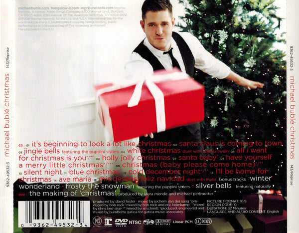 Michael Bublé : Christmas (CD, Album, Ltd + DVD-V, NTSC, Reg)