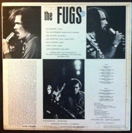 The Fugs : The Fugs (LP, Album, Mono, Riv)