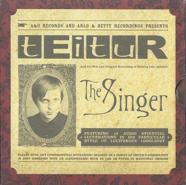 Teitur : The Singer (CD, Album)