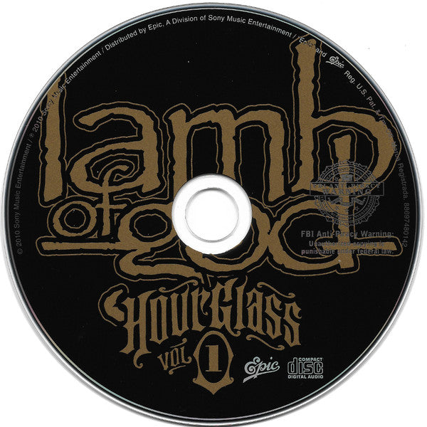 Lamb Of God : Hourglass Vol. 1: The Underground Years (CD, Comp)