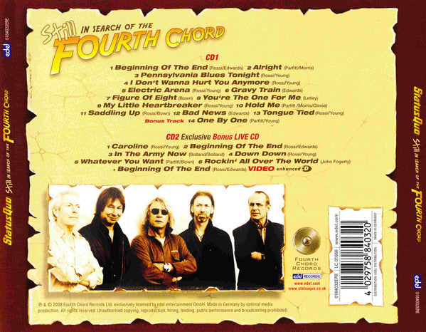 Status Quo : Still In Search Of The Fourth Chord (2xCD, Album, Enh, RE, Del)