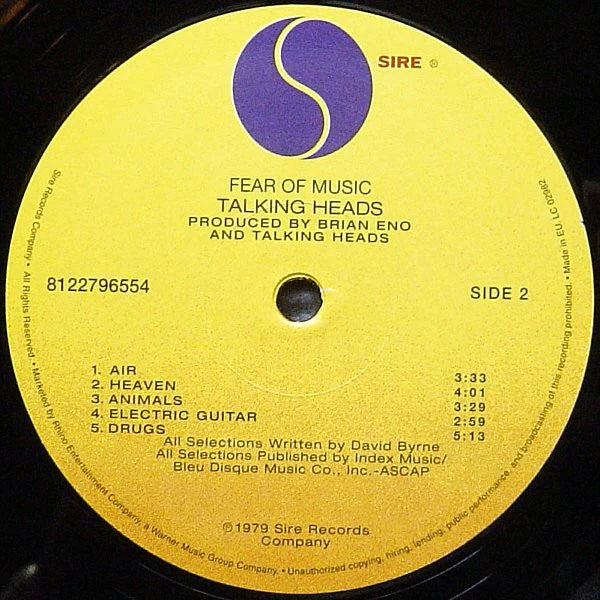 Talking Heads - Fear Of Music (LP) - Discords.nl