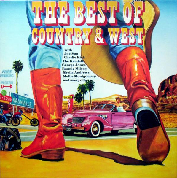 Various : The Best Of Country & West (3xLP, Comp + Box)