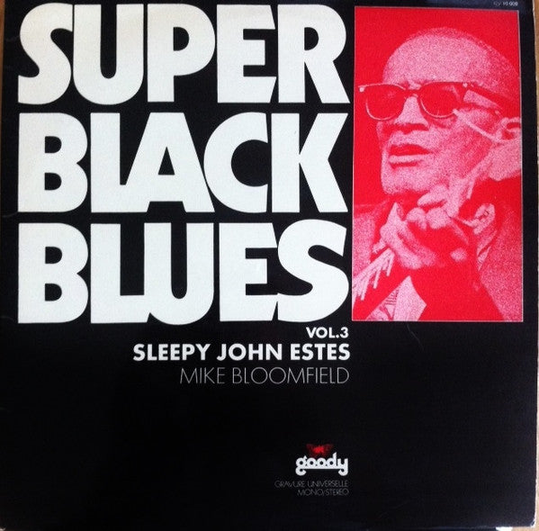 Sleepy John Estes : Super Black Blues Vol. 3 (LP, Album, RE)