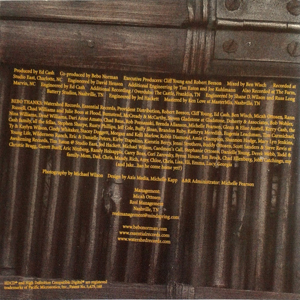 Bebo Norman - Ten Thousand Days (CD Tweedehands) - Discords.nl