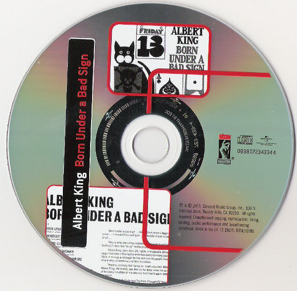 Albert King : Born Under A Bad Sign (CD, Album, RE, RM)