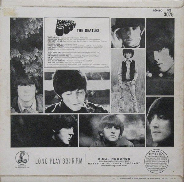 The Beatles : Rubber Soul (LP, Album)