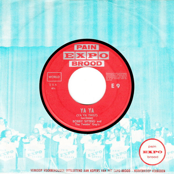 Bobby Sitting And The Twistin' Guy's : Ya Ya (7")