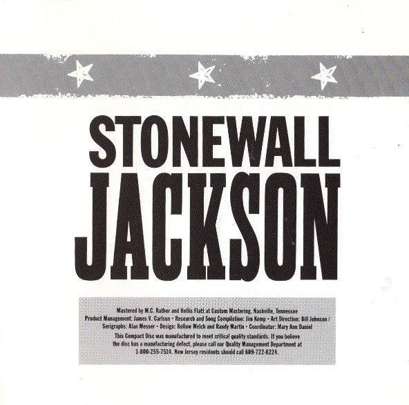 Stonewall Jackson : American Originals (CD, Comp)