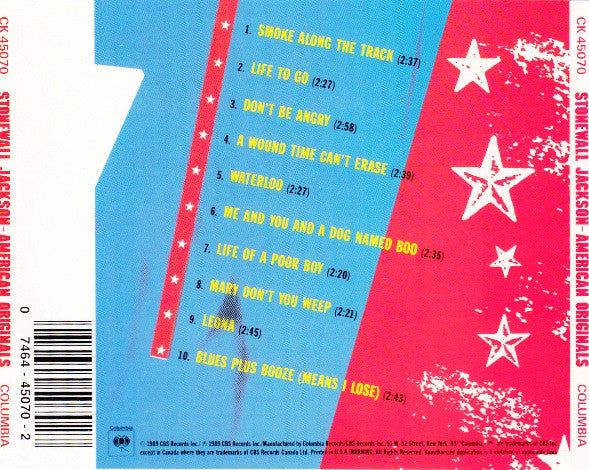 Stonewall Jackson : American Originals (CD, Comp)