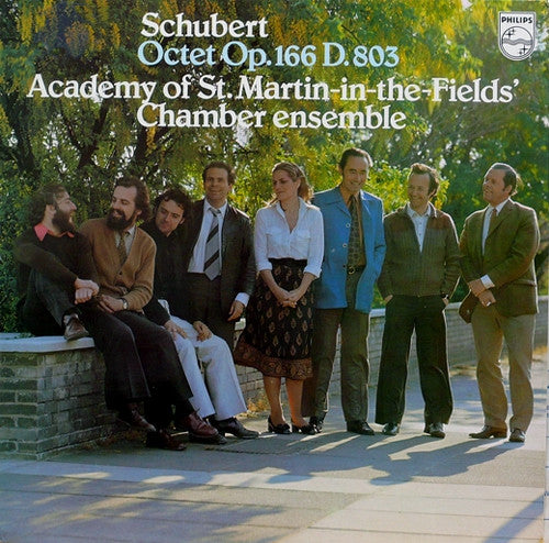 Franz Schubert - Academy Of St. Martin-in-the-Fields Chamber Ensemble : Octet Op. 166 D. 803 (LP)