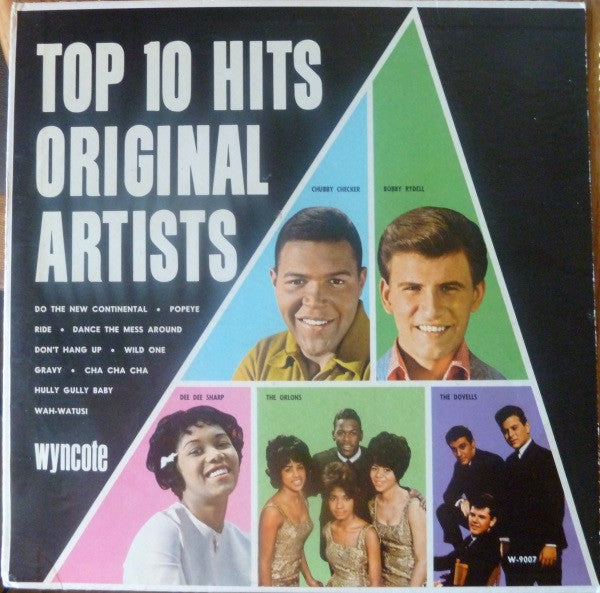 Various : Top 10 Hits By Original Artists (LP, Comp, Mono, RE)
