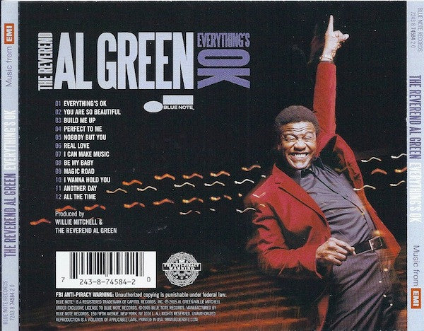 Al Green : Everything's OK (CD, Album)