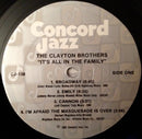 The Clayton Brothers : It's All In The Family (LP, Album)