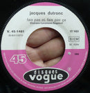 Jacques Dutronc : Comment Elles Dorment / Fais Pas Ci, Fais Pas Ca  (7", Single)