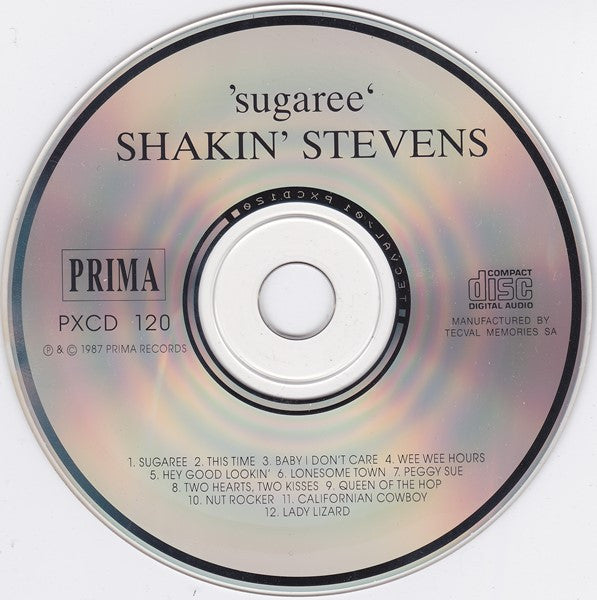 Shakin' Stevens And The Sunsets : Sugaree (CD, Album, Comp)