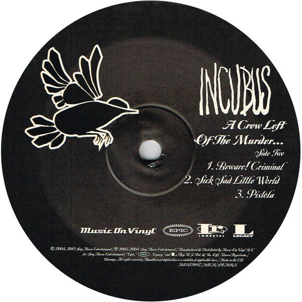 Incubus (2) : A Crow Left Of The Murder... (2xLP, Album, RE, 180)
