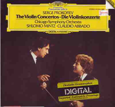 Serge Prokofiev* - Chicago Symphony Orchestra*, Shlomo Mintz, Claudio Abbado : The Violin Concertos (LP)