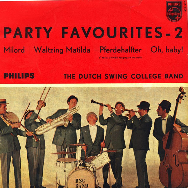 The Dutch Swing College Band : Party Favourites - 2 (7", EP, 3-P)